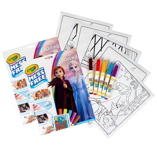 Crayola Frozen 2 Color Wonder Mess Free Coloring Pad & Markers, 2Ct. | Michaels®